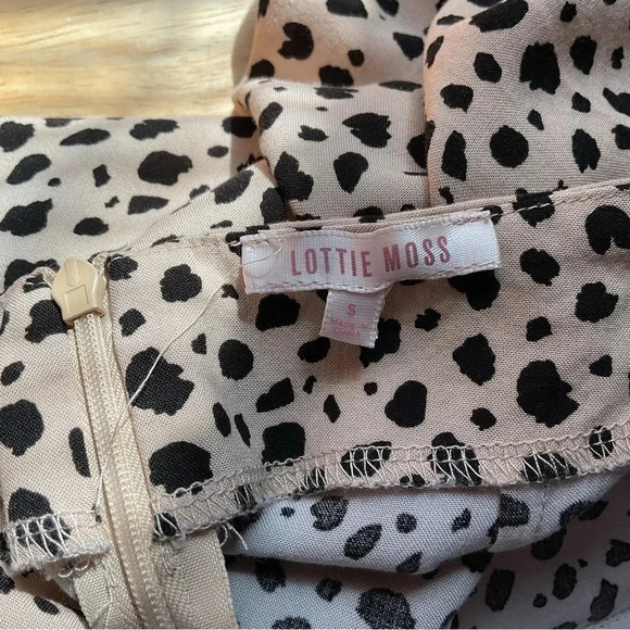 Lottie Moss Animal Print Skirt Size Small - Picture 5 of 6